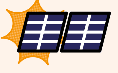Solar Panels illustration