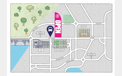 PEC Hub map