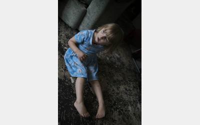 Playing on the floor