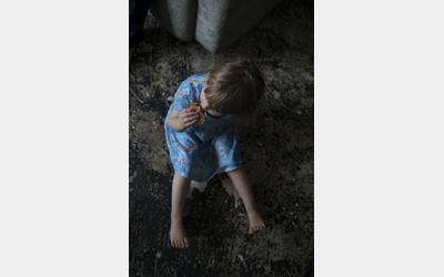 Sitting on the floor